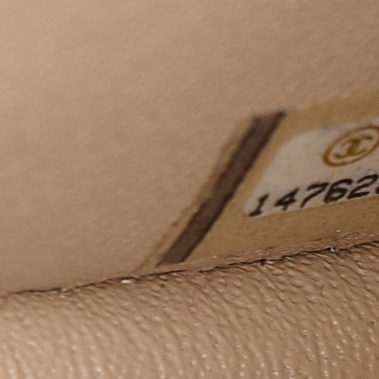 Chanel Lambskin Quilted Jumbo Double Flap Beige Clair 7 of 15