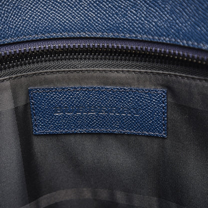 Burberry Textured Calfskin Briefcase Bag Dark Cobalt 8 of 12