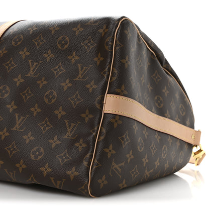 Louis Vuitton Monogram Keepall Bandouliere 55 9 of 9