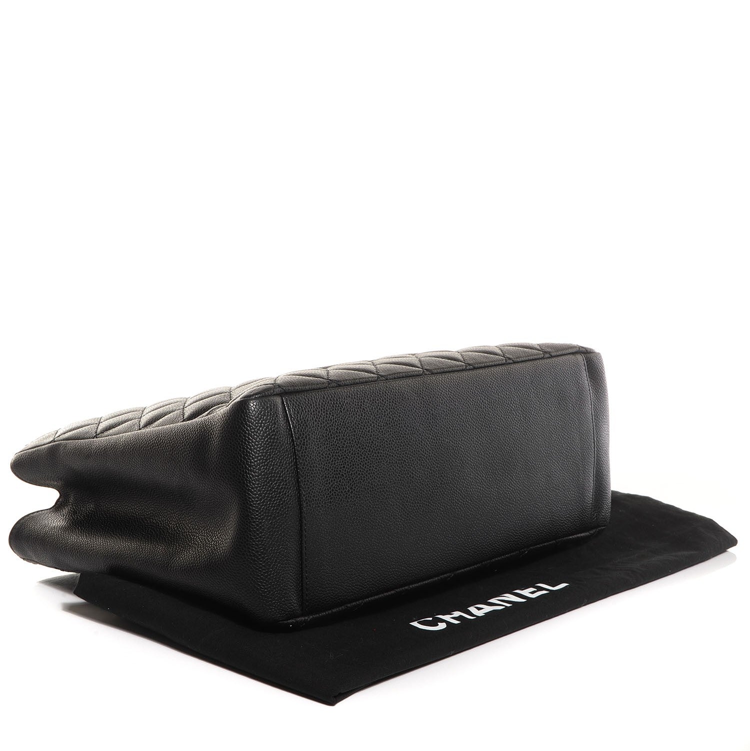 Chanel Caviar Grand Shopping Tote GST Black 4 of 7
