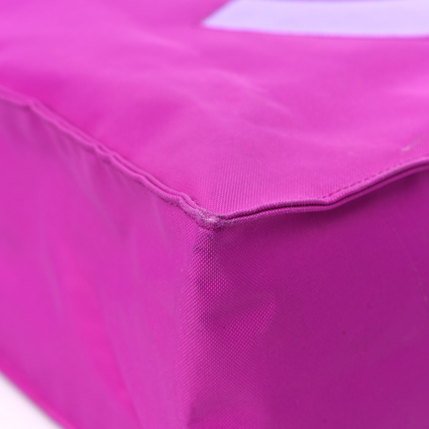 Nylon CC Shopper Tote Pink