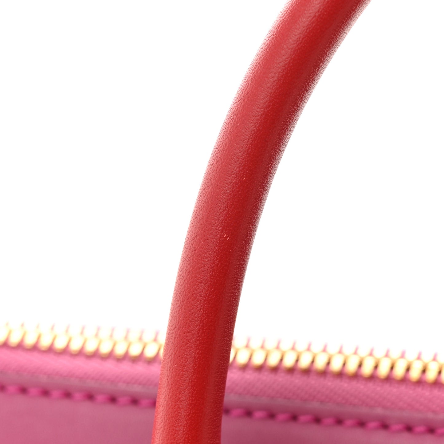 GG Supreme Monogram Moon Calfskin Small Zip Top Tote Beige Ebony Hibiscus Red New Rosette