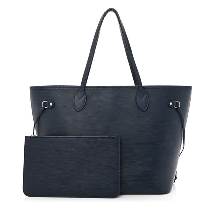 Louis Vuitton Epi Neverfull MM Indigo 1 of 12