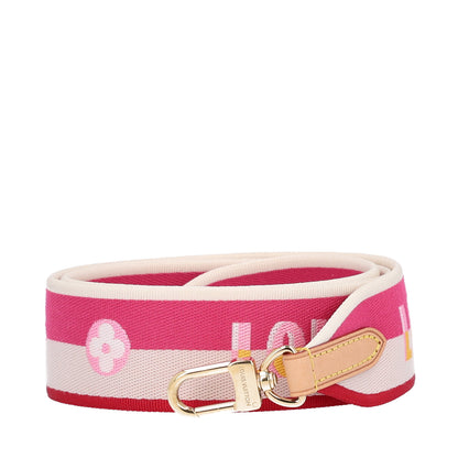 Louis Vuitton Jacquard Speedy Bandouliere 20 Shoulder Strap Fuchsia 1 of 3
