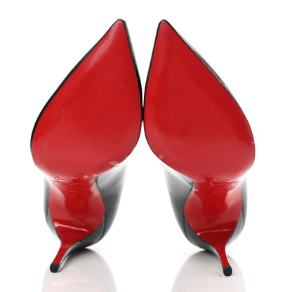 Christian Louboutin Patent Pigalle Follies 100 Pumps 35 Black 5 of 13