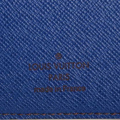Louis Vuitton Monogram Compact Marie Wallet Blue 6 of 7
