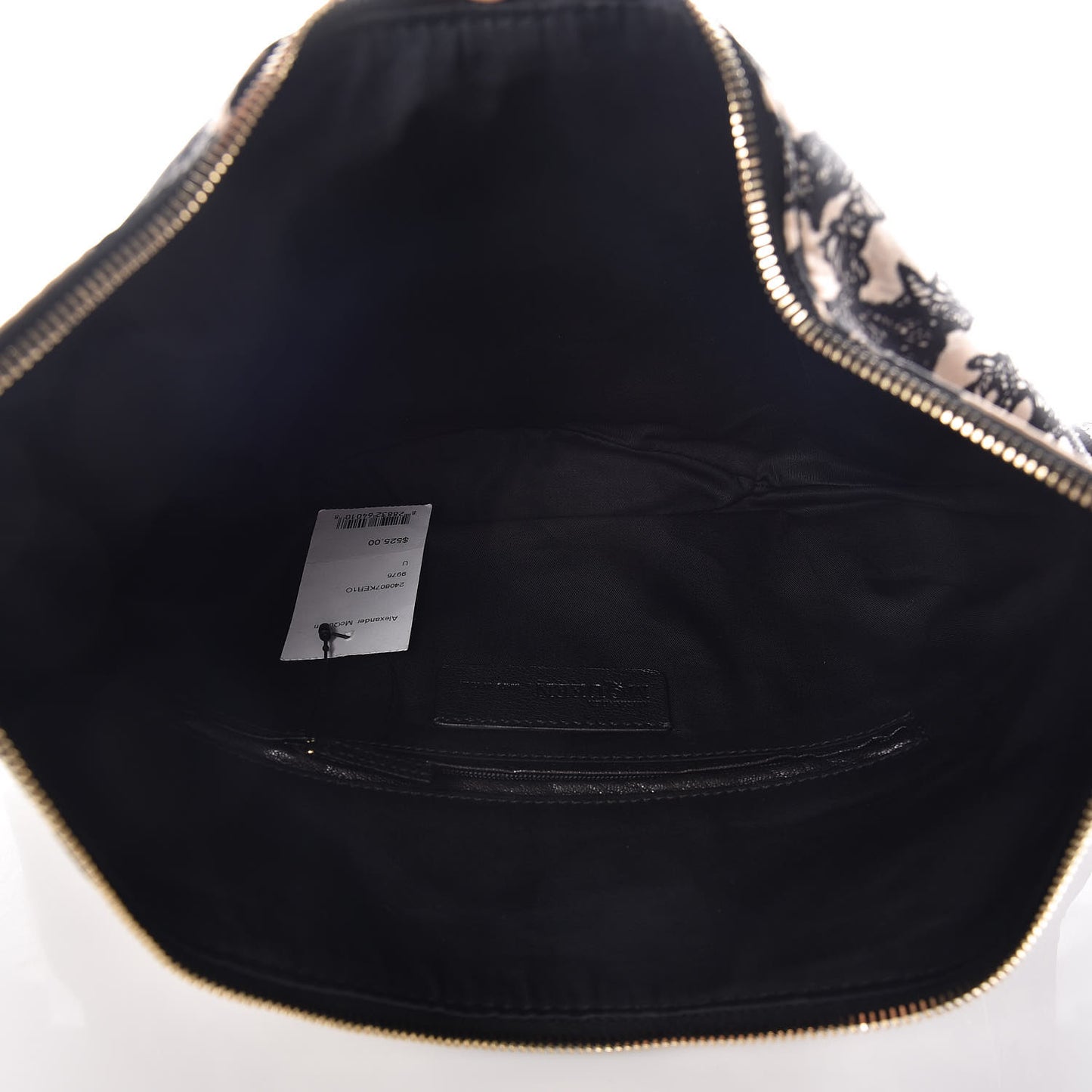 Silk De Manta Lace Print Clutch