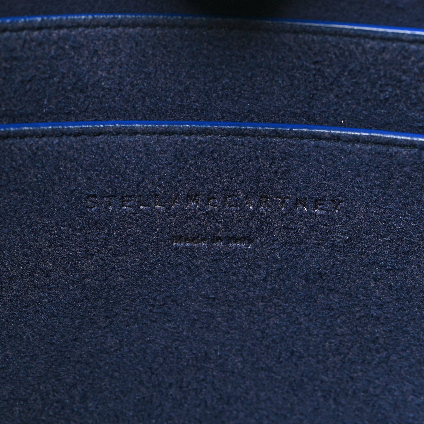 Eco Alter Nappa Perforated Logo Crossbody Blue