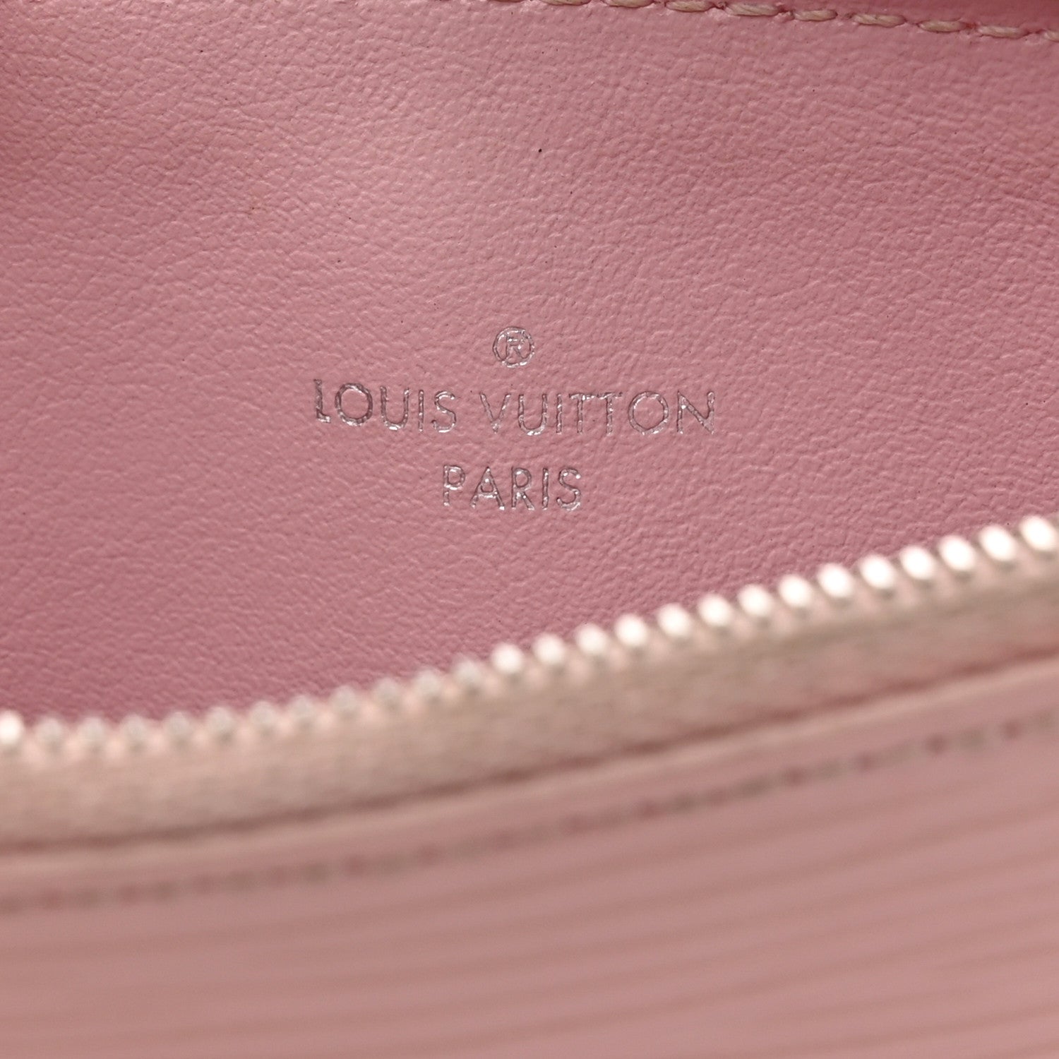 Louis Vuitton Epi Felicie Chain Wallet Zippered Insert Rose Ballerine 5 of 8