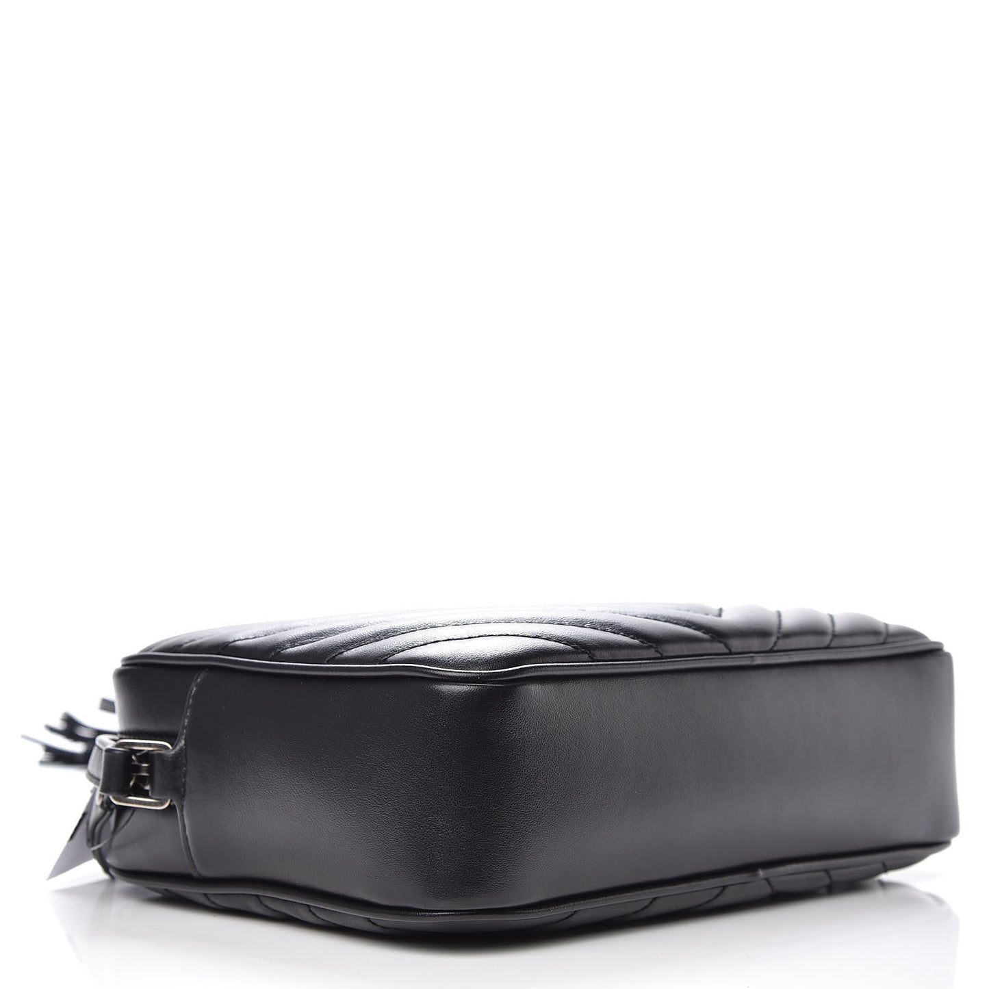Calfskin Matelasse Monogram Lou Camera Bag Black