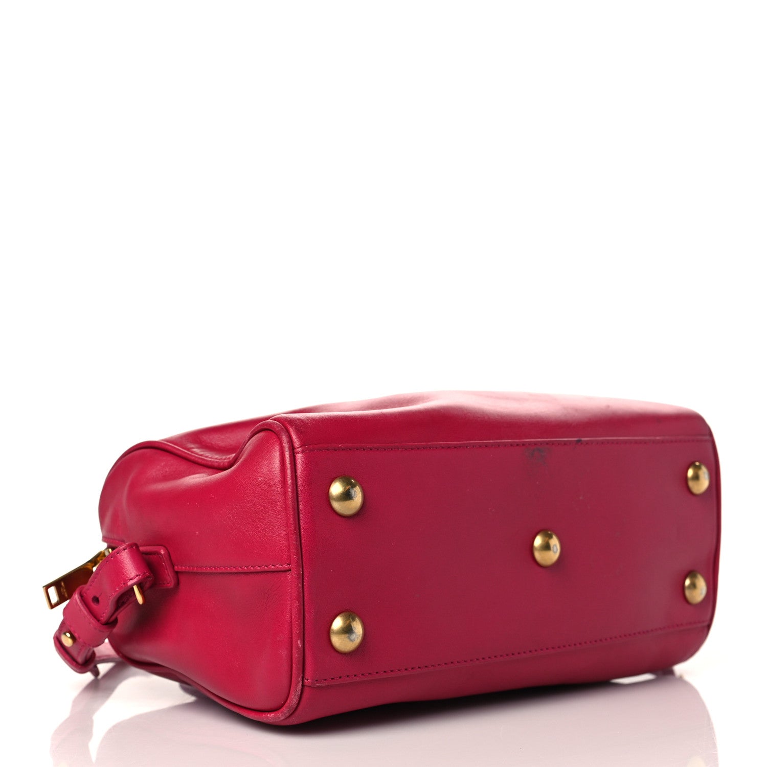 Saint Laurent Calfskin Classic Duffle Fuchsia 3 of 14