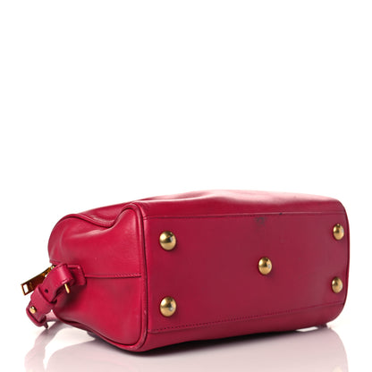 Saint Laurent Calfskin Classic Duffle Fuchsia 3 of 14