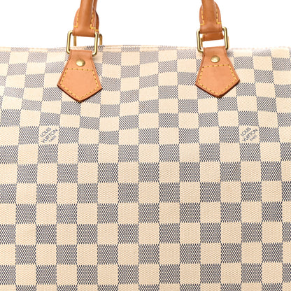 Louis Vuitton Damier Azur Speedy 35 6 of 16