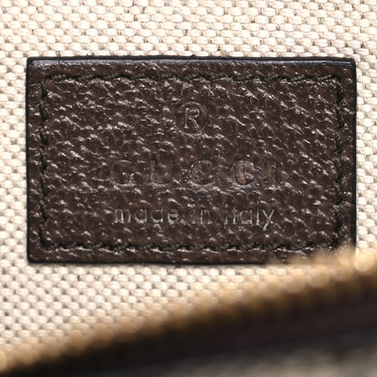 Gucci GG Supreme Monogram Textured Dollar Calfskin Blondie Belt Bag Beige Ebony New Acero 7 of 14