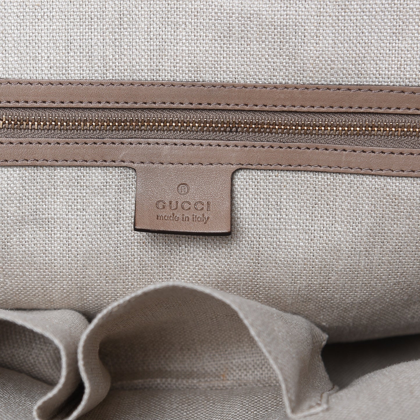 Calfskin Handmade Large Top Handle Bag Taupe