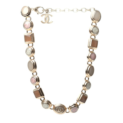 Chanel Stones CC Necklace Gold 3 of 6