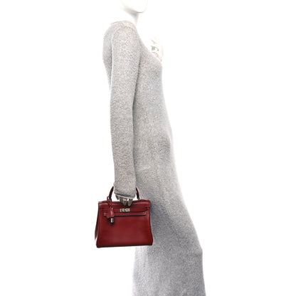 Hermes Box Kelly Retourne 25 Rouge H 2 of 11