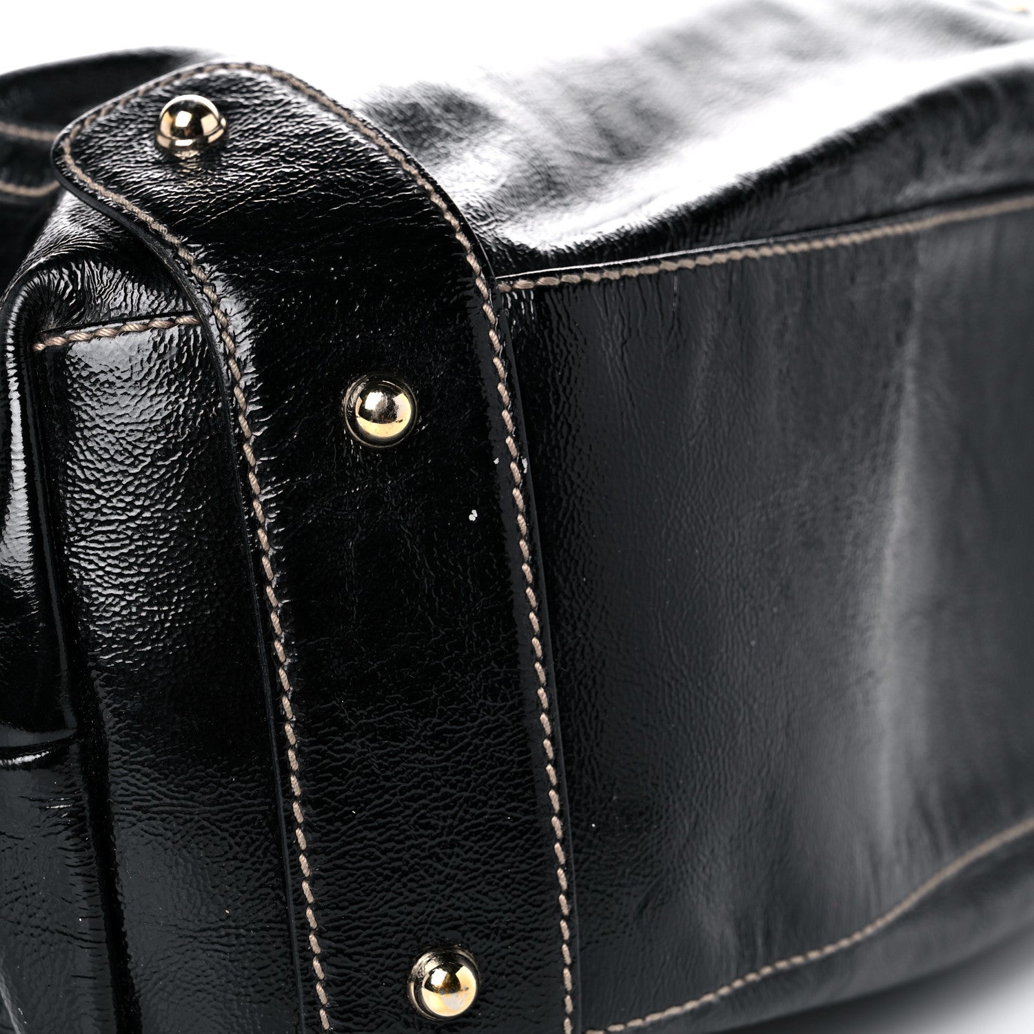 Gucci Patent Medium Pelham Shoulder Bag Black 16 of 21