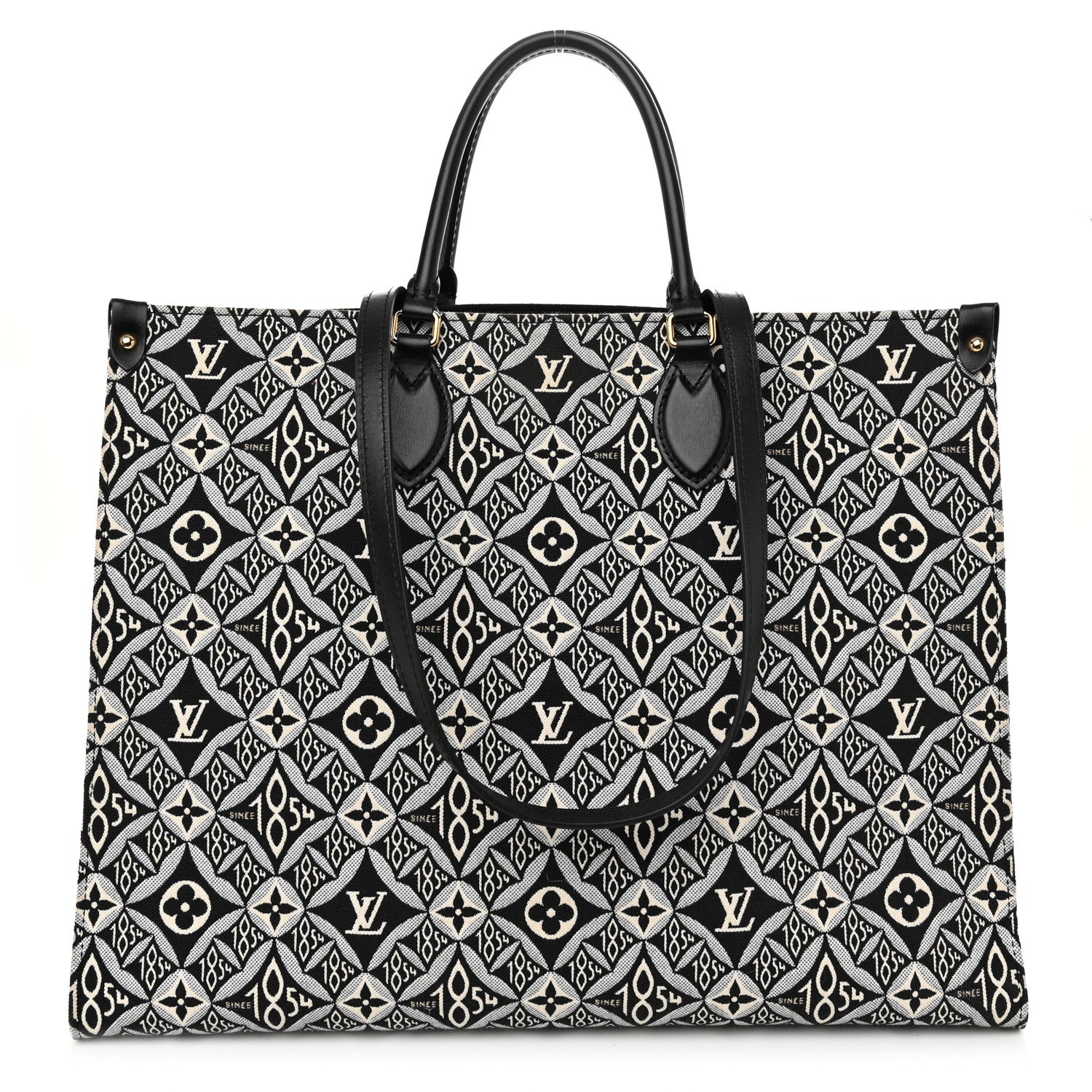 Louis Vuitton Jacquard Since 1854 Onthego GM Grey 1 of 10