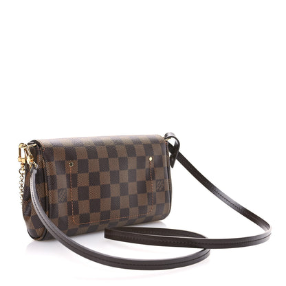 Louis Vuitton Damier Ebene Favorite PM 3 of 10