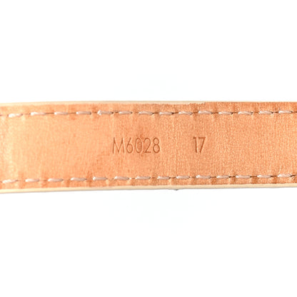 Louis Vuitton Damier Azur Box It Bracelet 17 5 of 7