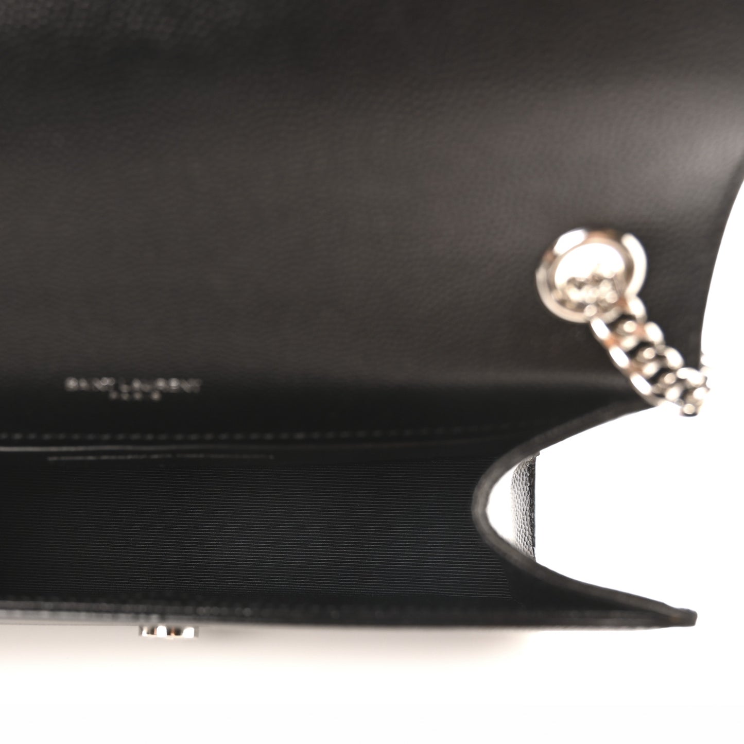 Grain De Poudre Small Monogram Kate Satchel Black