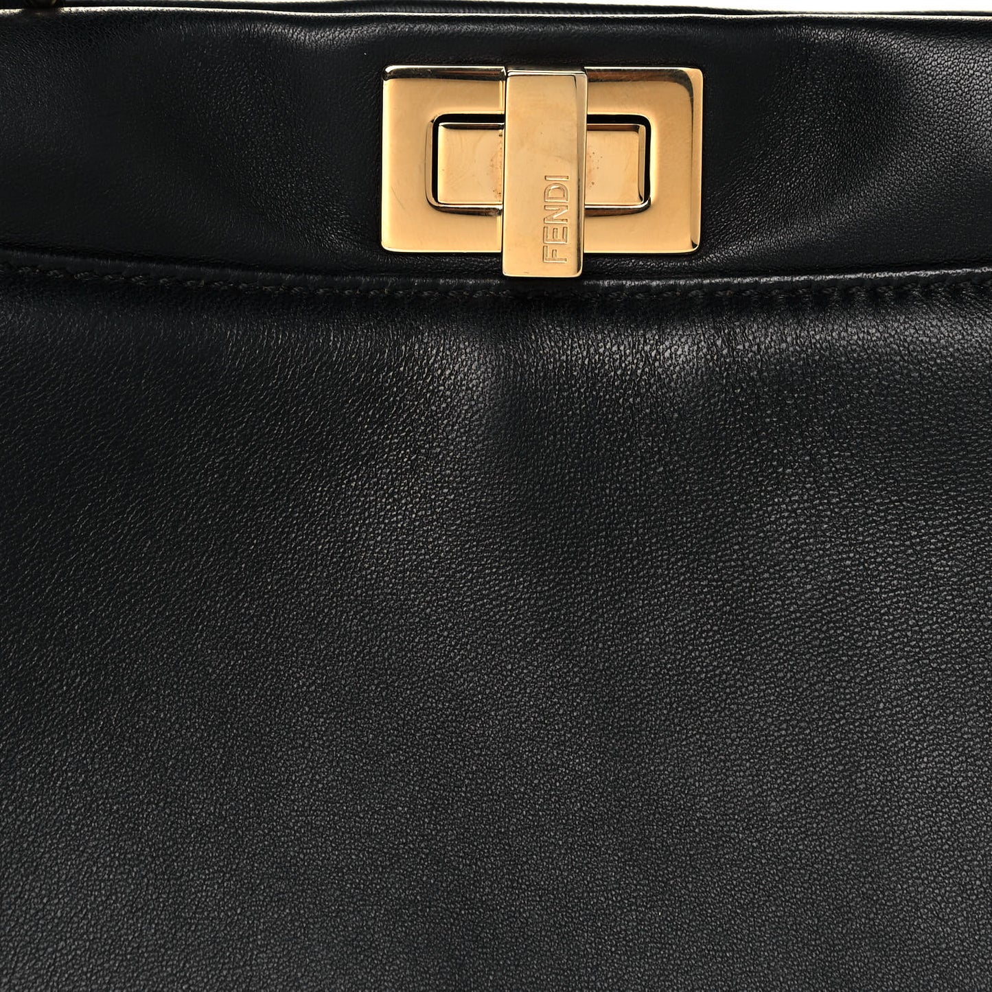 Nappa Mini Peekaboo Iconic Satchel Black