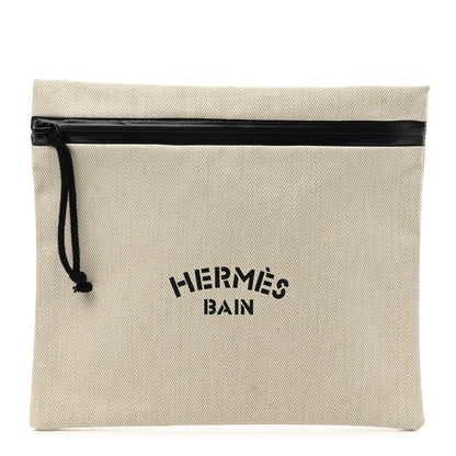 Hermes Toile Bain Case Black 1 of 6
