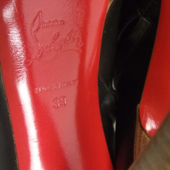 Leather Moulage 140 Booties 39