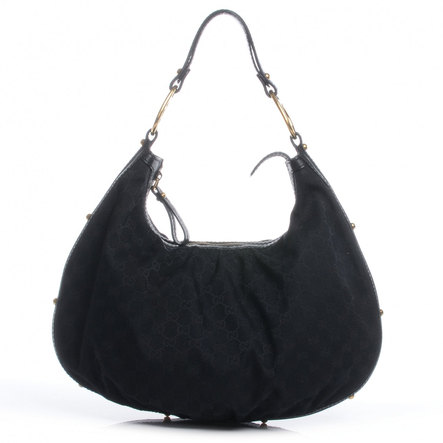 Monogram Medium Interlocking Tote Black