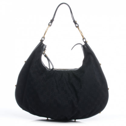 Gucci Monogram Medium Interlocking Tote Black 1 of 8