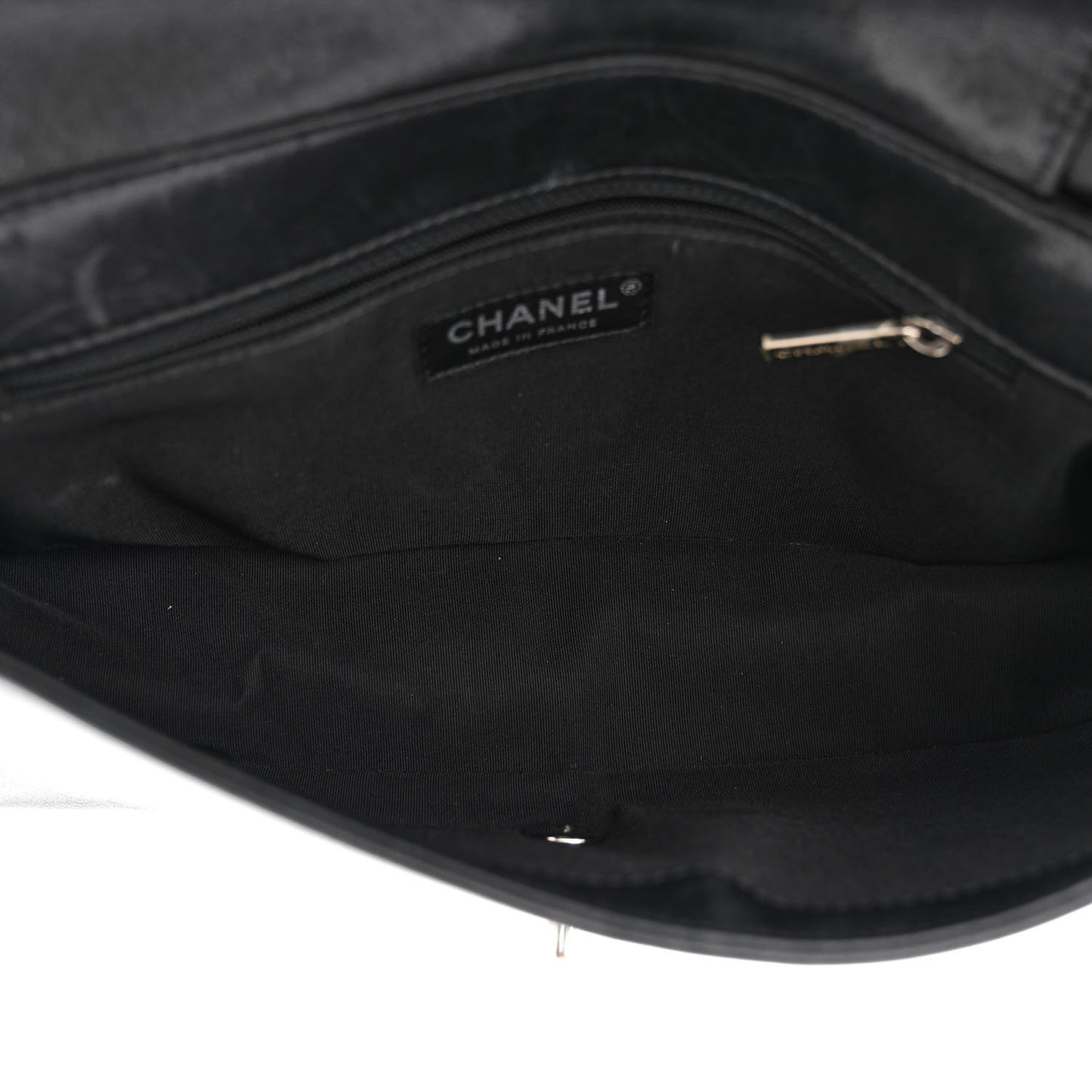 Sheepskin Quilted Vintage Mademoiselle Flap Black