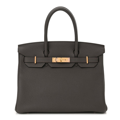 Hermes Togo Birkin 30 Etain 1 of 13