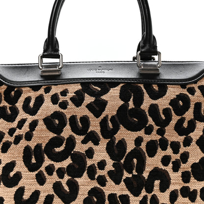 Louis Vuitton Jacquard Velvet Leopard Print Stephen Sprouse Speedy 8 of 10