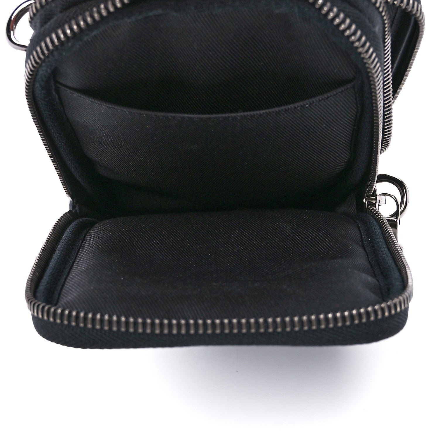 Louis Vuitton Monogram Eclipse Reverse Double Phone Pouch 5 of 13