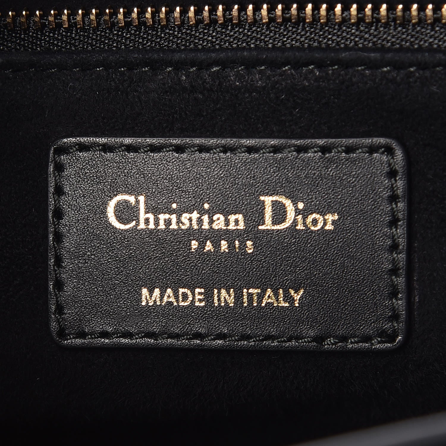Christian Dior Calfskin Studded Floral Dio(r)evolution Flap Bag Black 6 of 7