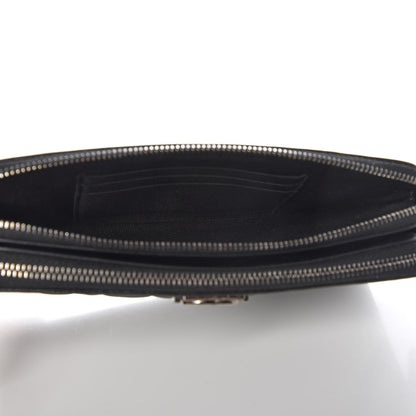 Chanel Caviar Quilted Small Boy Clutch With Chain Black 6 of 10