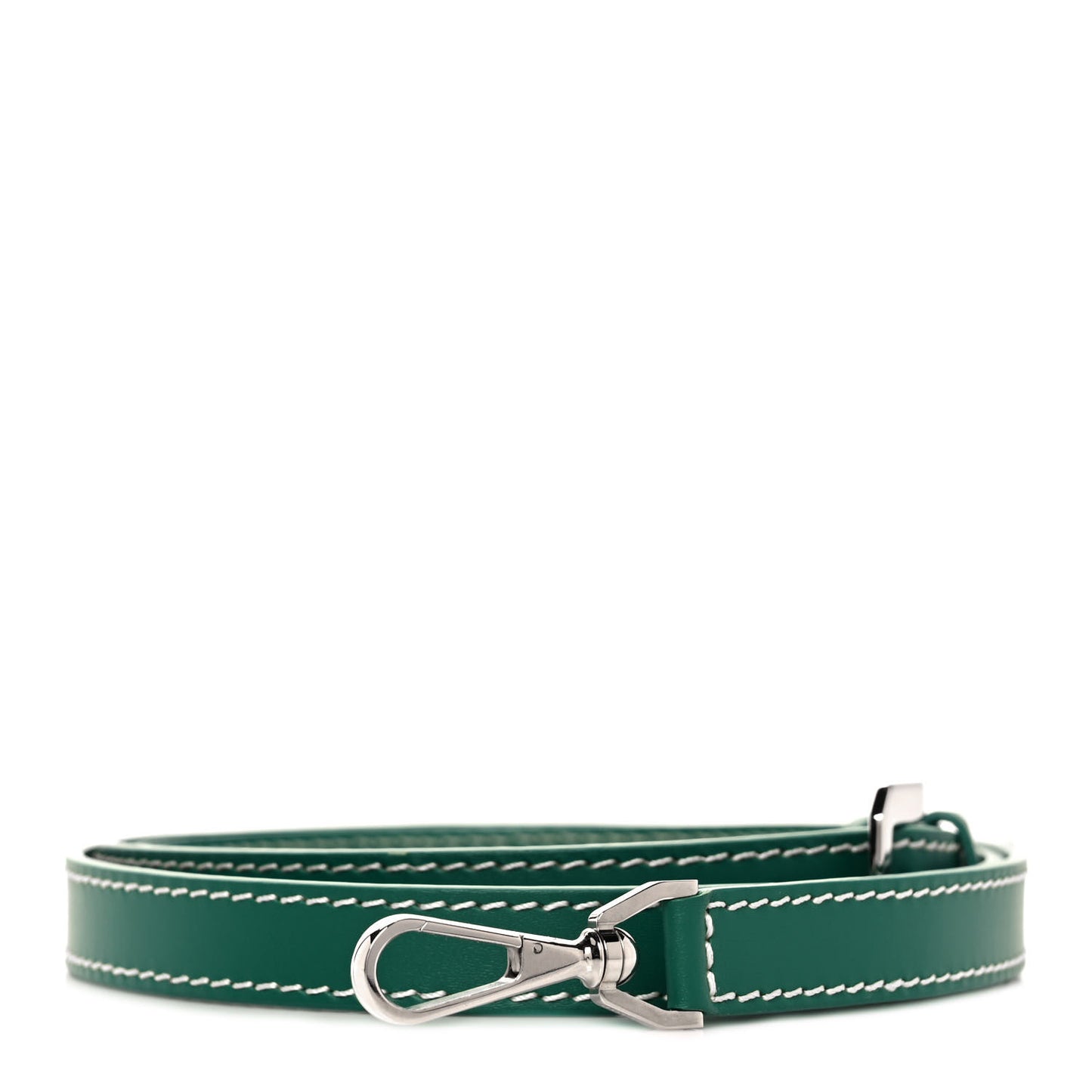 Calfskin Adjustable Shoulder Strap Green
