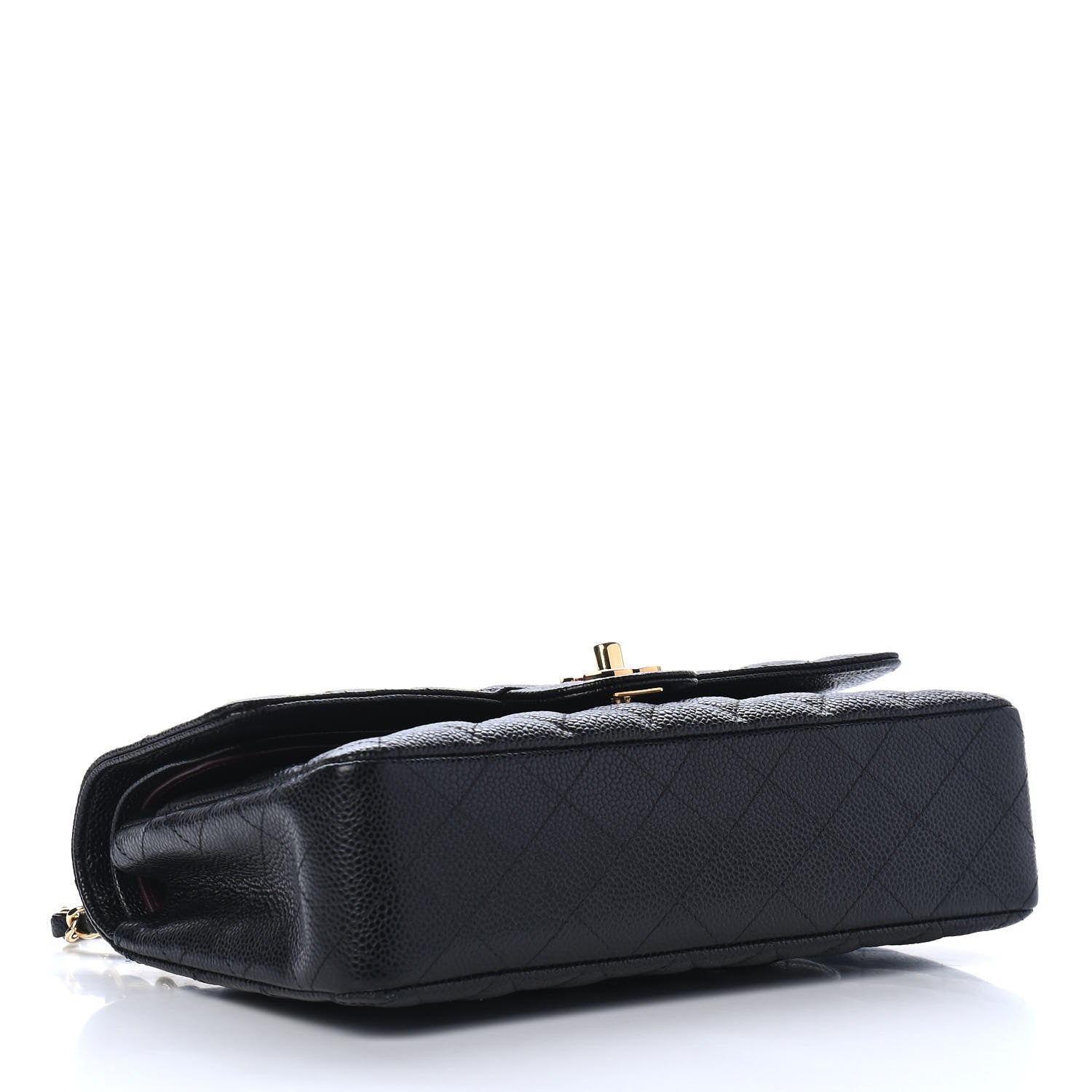 Chanel Caviar Quilted Medium Double Flap Black 3 of 4