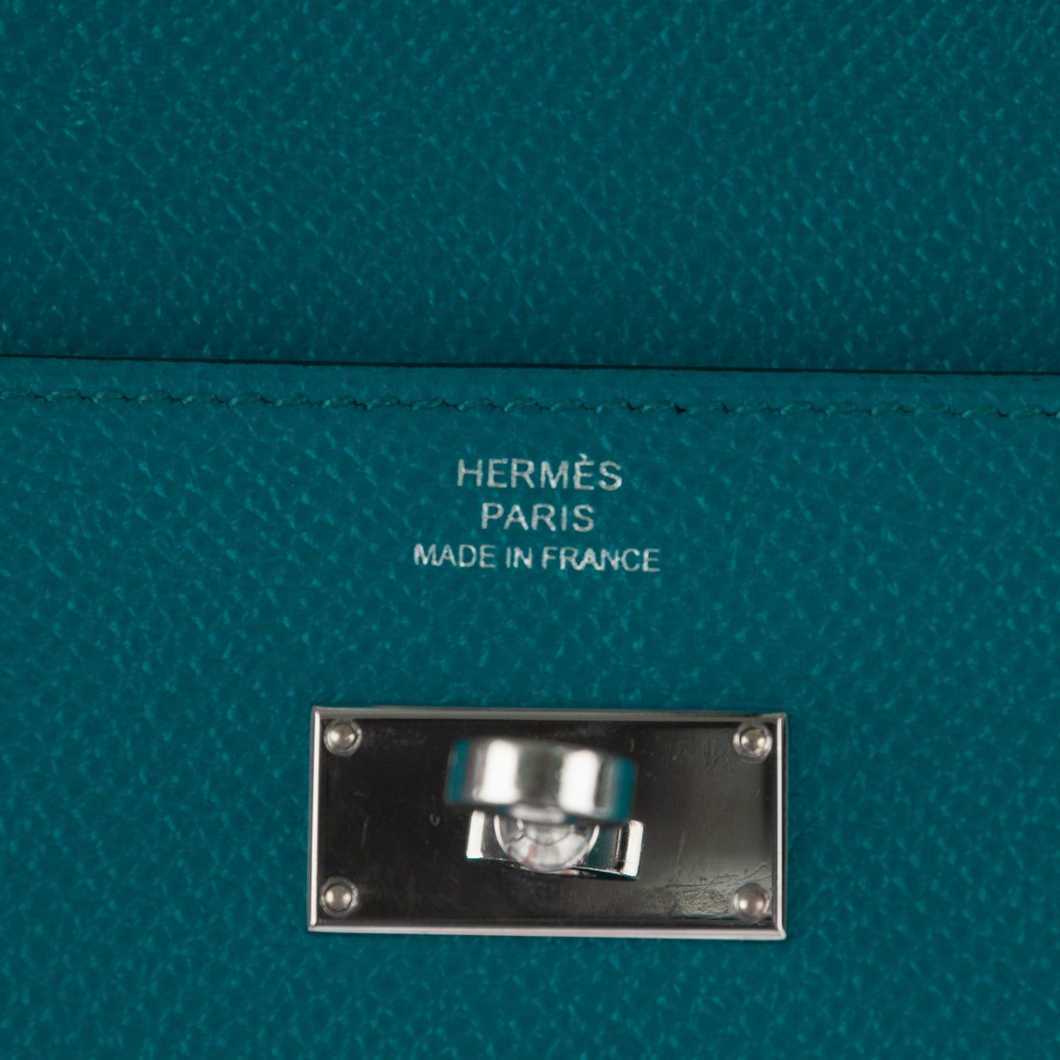 Hermes Epsom Kelly Longue Wallet Bleu Izmir 6 of 8