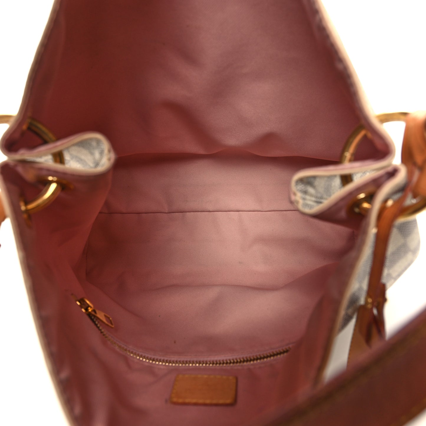 Damier Azur Graceful PM Rose Ballerine