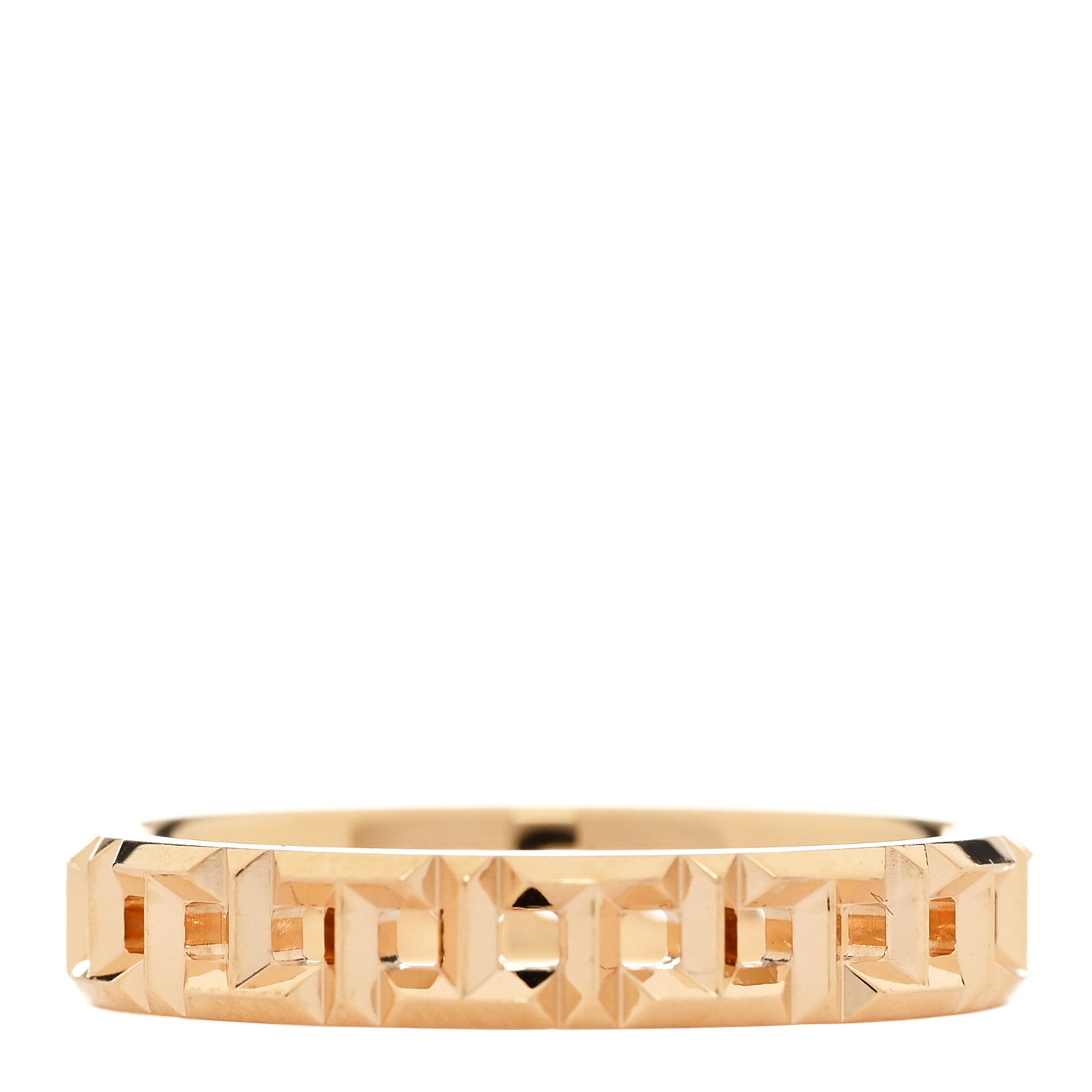 Tiffany 18K Rose Gold Narrow T True Ring 50 5.5 3 of 5