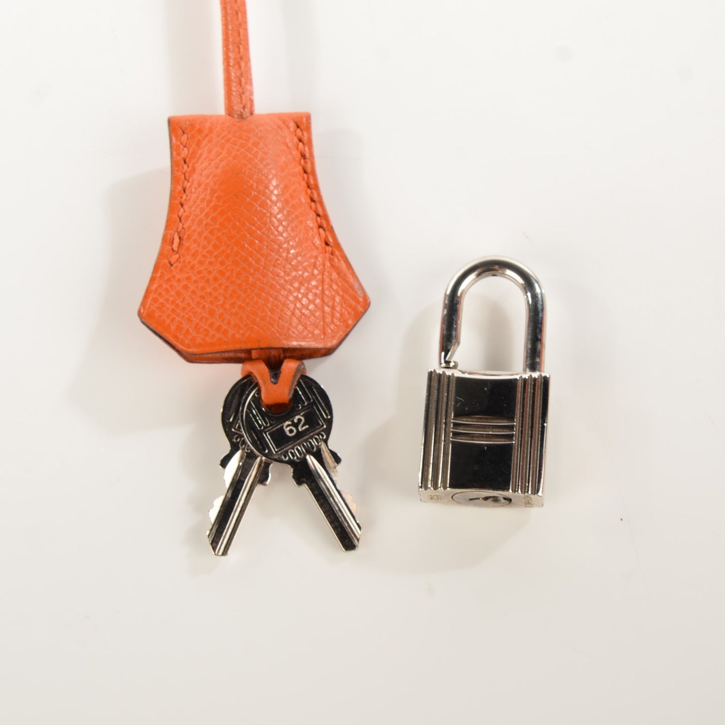 Epsom Birkin 35 Orange