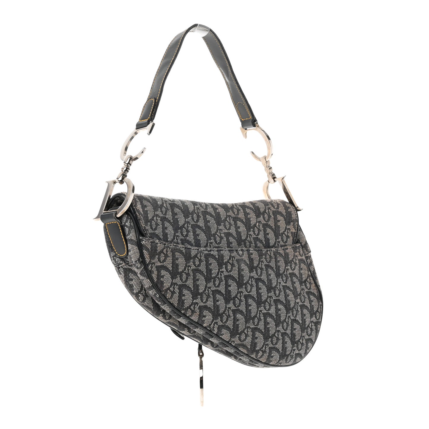 Monogram Saddle Bag Blue