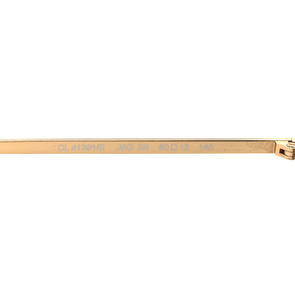 Celine Mirror Aviator Sunglasses CL41391/S Gold Blue 6 of 7