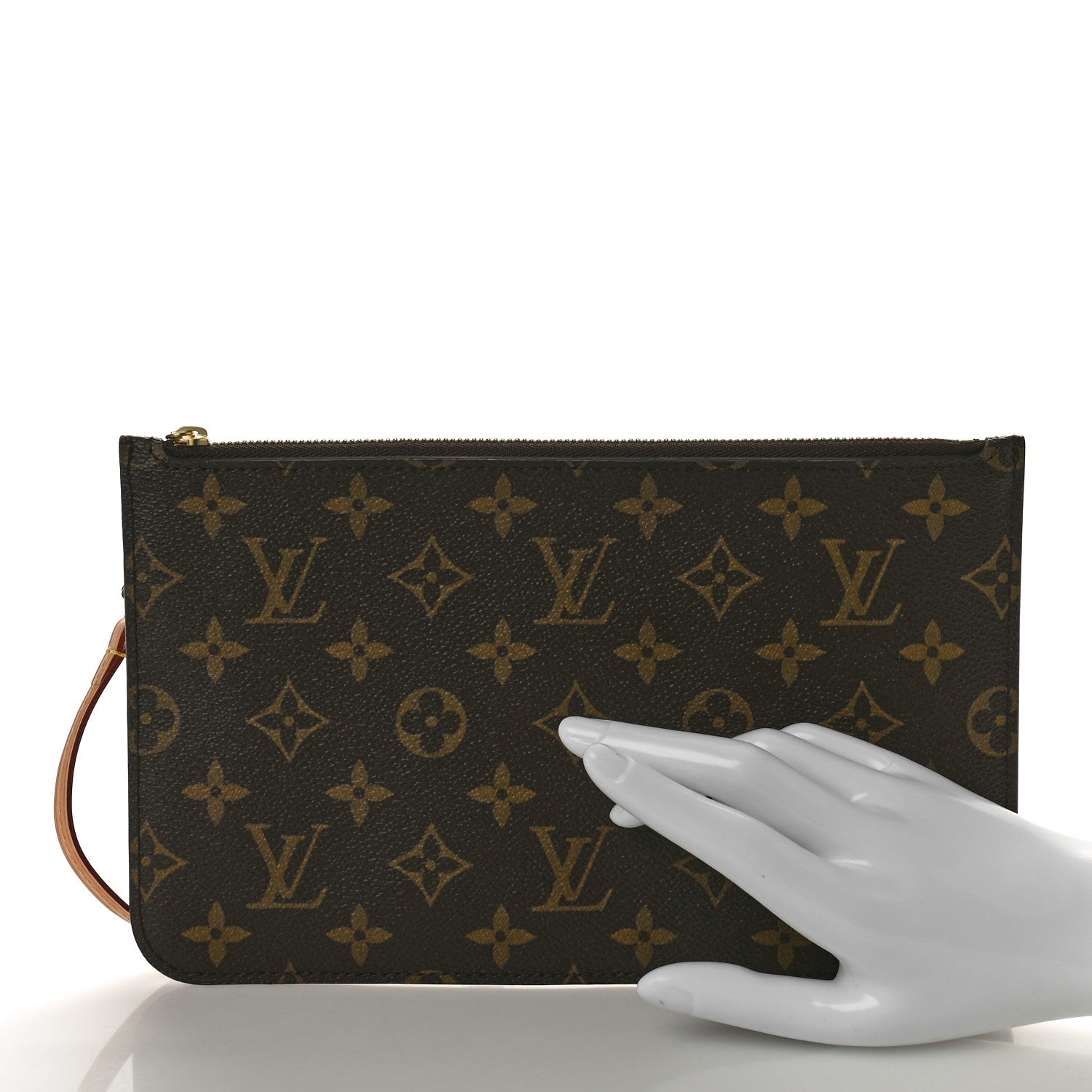 Louis Vuitton Monogram Neverfull MM GM Pochette 2 of 9