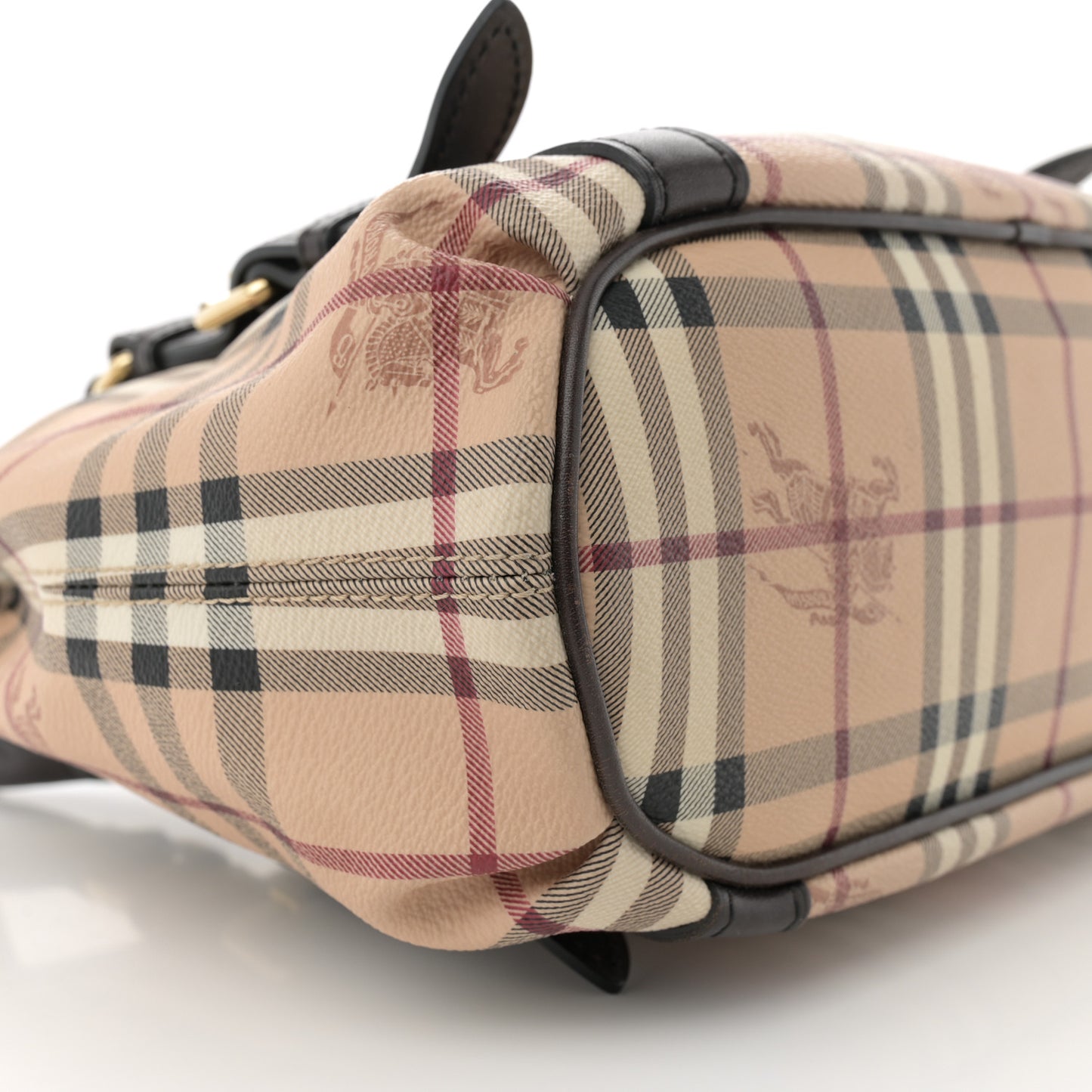 Haymarket Check Small Northfield Tote Chocolate