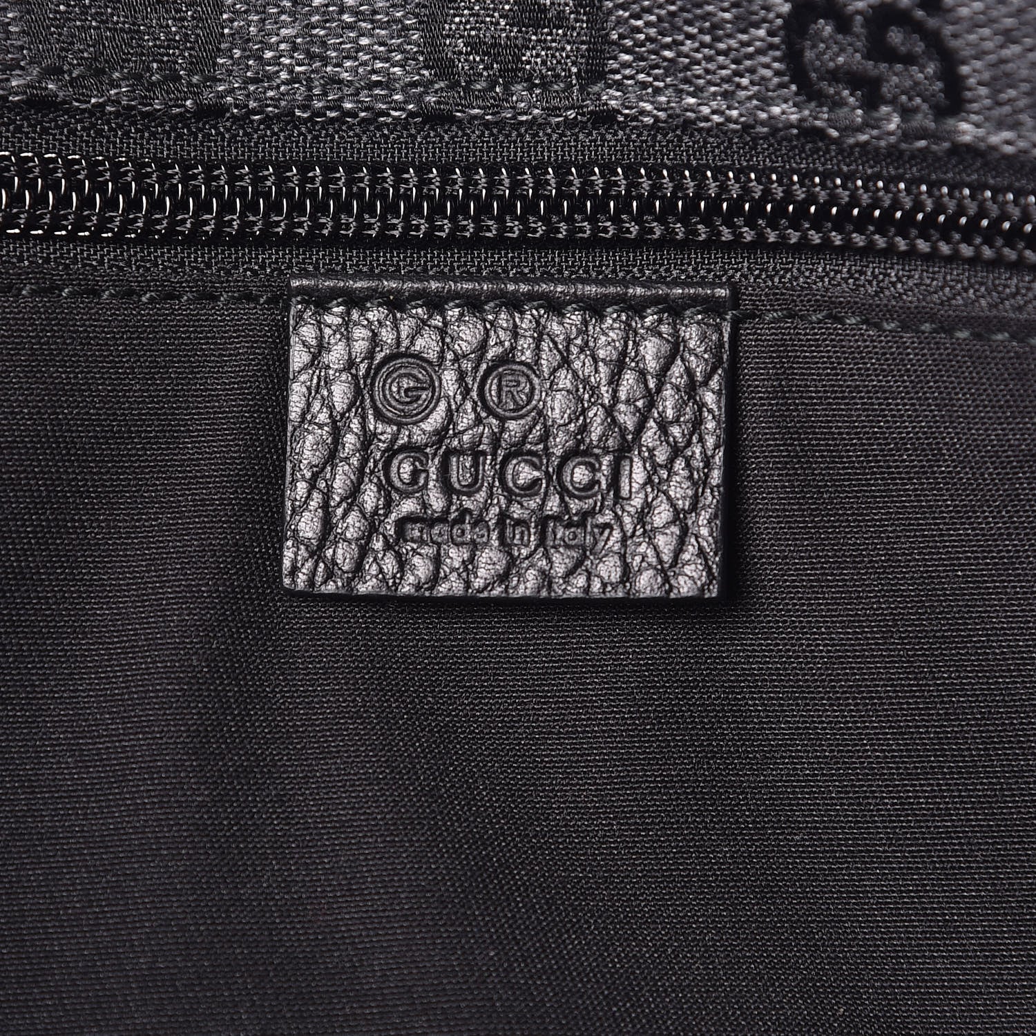 Gucci Denim Monogram Hysteria Double Buckle Flap Messenger Bag 6 of 10