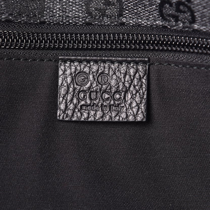 Gucci Denim Monogram Hysteria Double Buckle Flap Messenger Bag 6 of 10