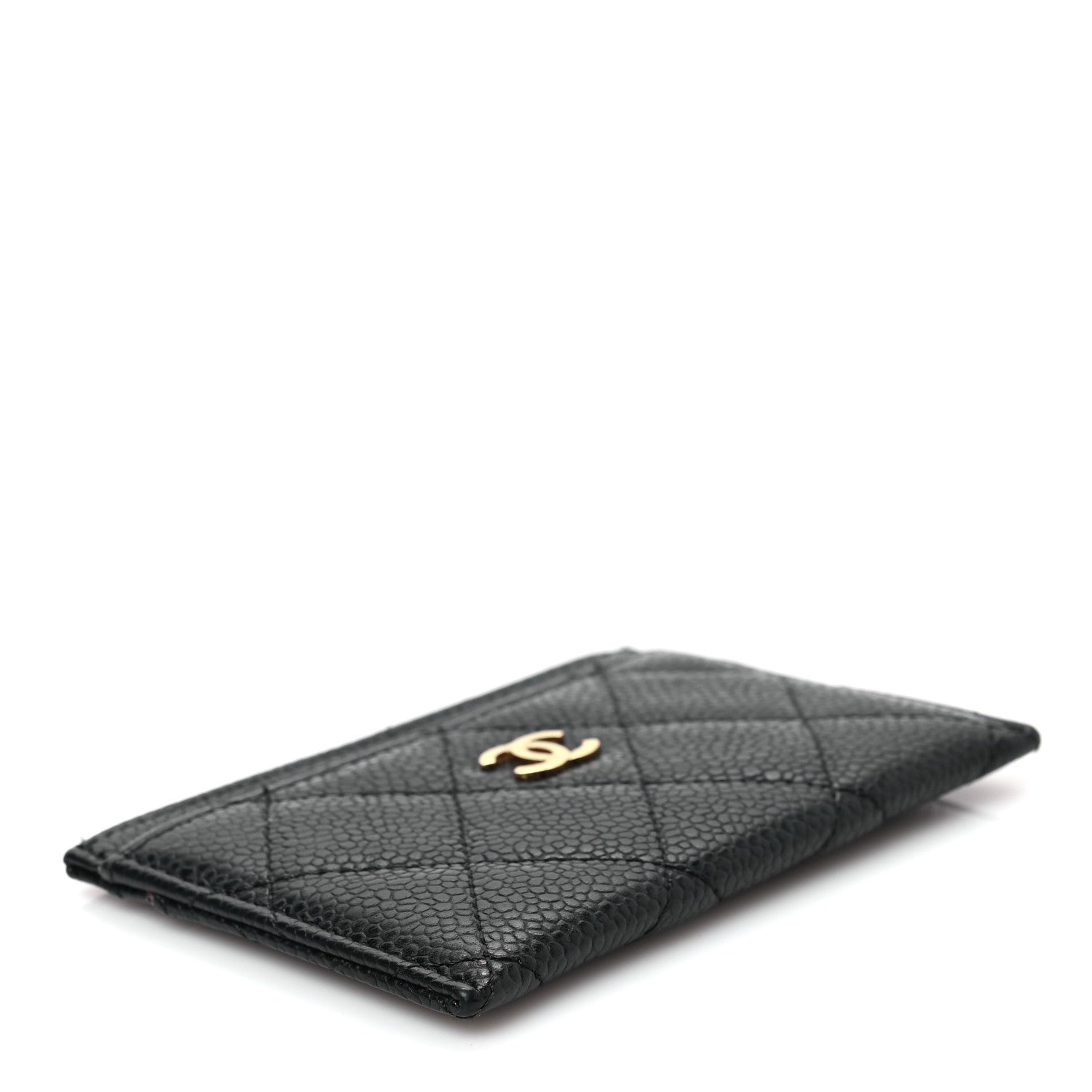Chanel Caviar Quilted Card Holder Black 4 of 9